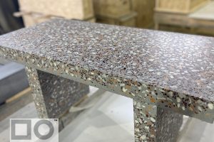 мебель из бетона лавочка