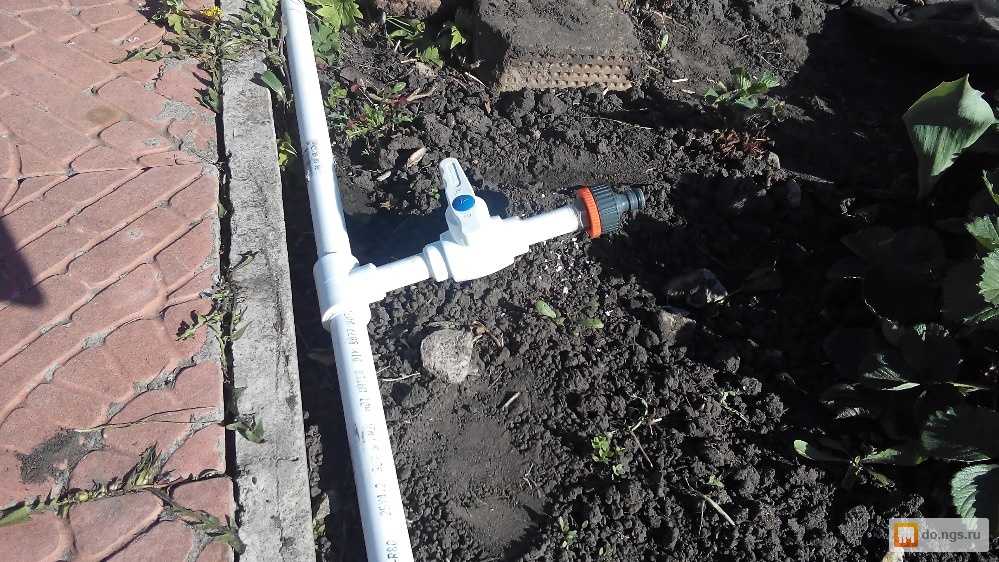 Дачный водопровод из пластиковых труб: делаем своими руками