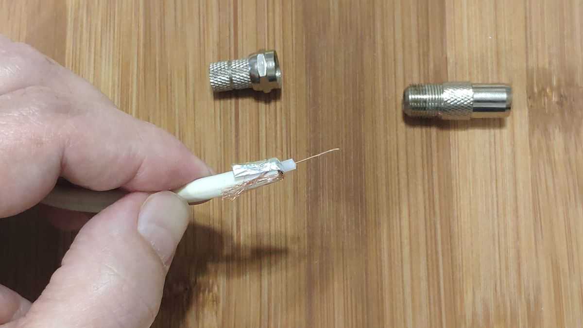 Как правильно соединить антенный кабель и удлинить его