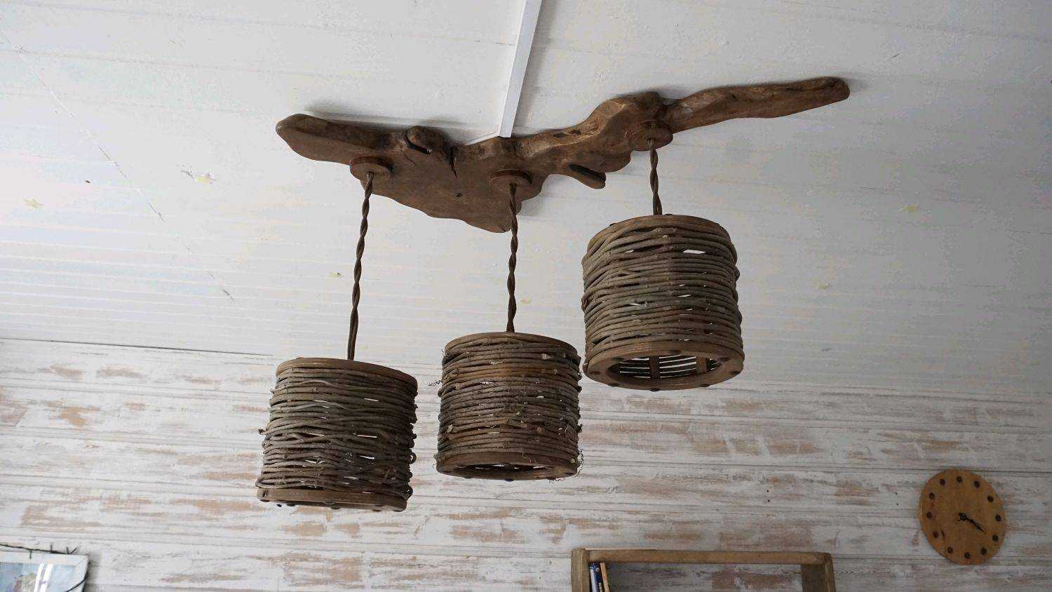 Самодельные деревянные люстры, фото люстр из дерева
