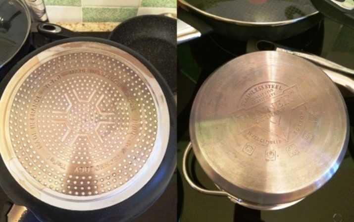 Индукционная плита не определяет посуду, как ее обмануть?
