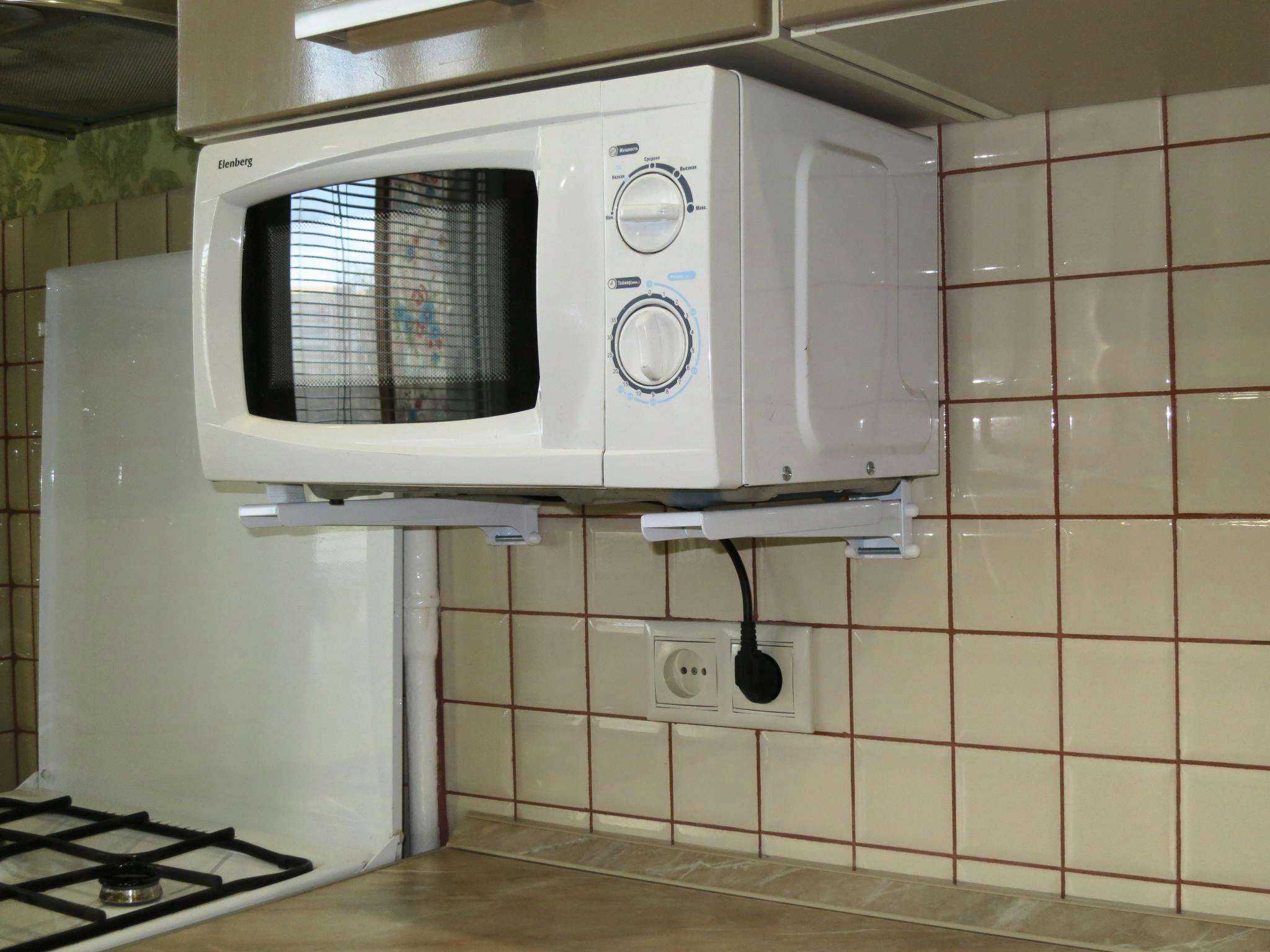 Куда поставить микроволновку на кухне: 22 совета - строительный блог вити петрова