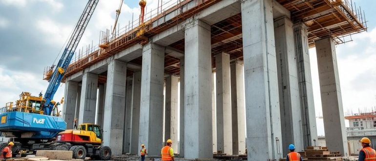 Железобетонные конструкции для строительства: выбор и применение
