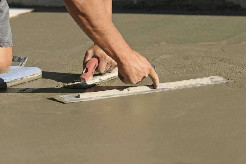 Как железнить бетонный пол цементом | самоделки на все случаи жизни - notperfect.ru