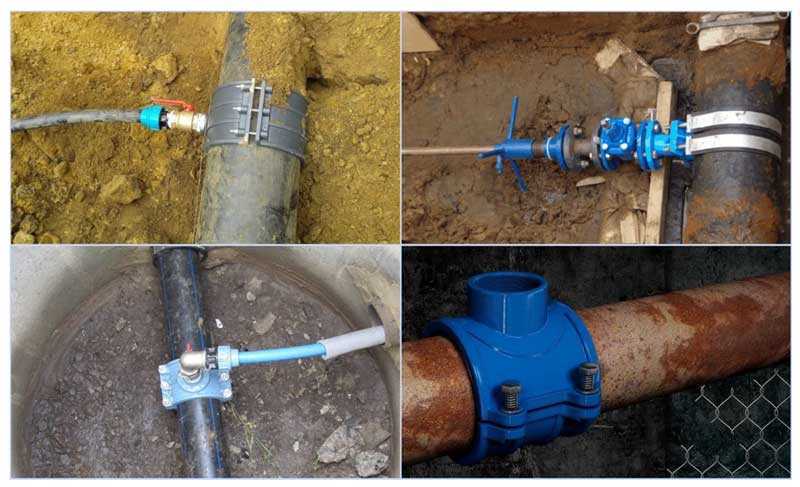 Врезка в водопровод под давлением: особенности монтажа - инструкция / водопровод / публикации / санитарно-технические работы
