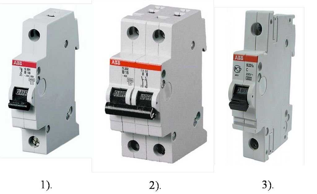 Картинка автоматического выключателя