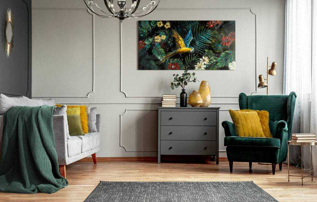 Горчичный цвет в интерьере квартиры: 20 ярких идей