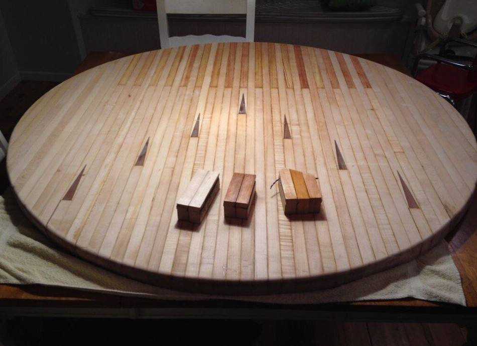 Фото круглый стол из дерева своими руками