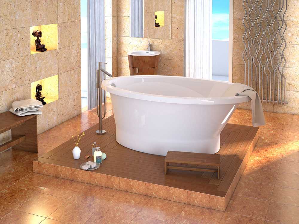 Угловая ванна в маленькой комнате: выбираем модель и форму правильно