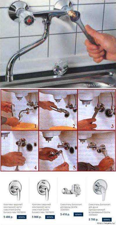 Установка смесителя в ванну своими руками: особенности монтажа и видео