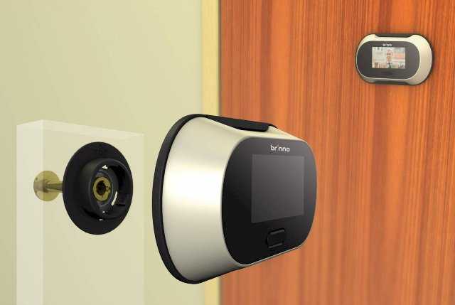 Видеоглазок для входной двери с wifi, ip, датчиком движения и функцией записи в квартиру