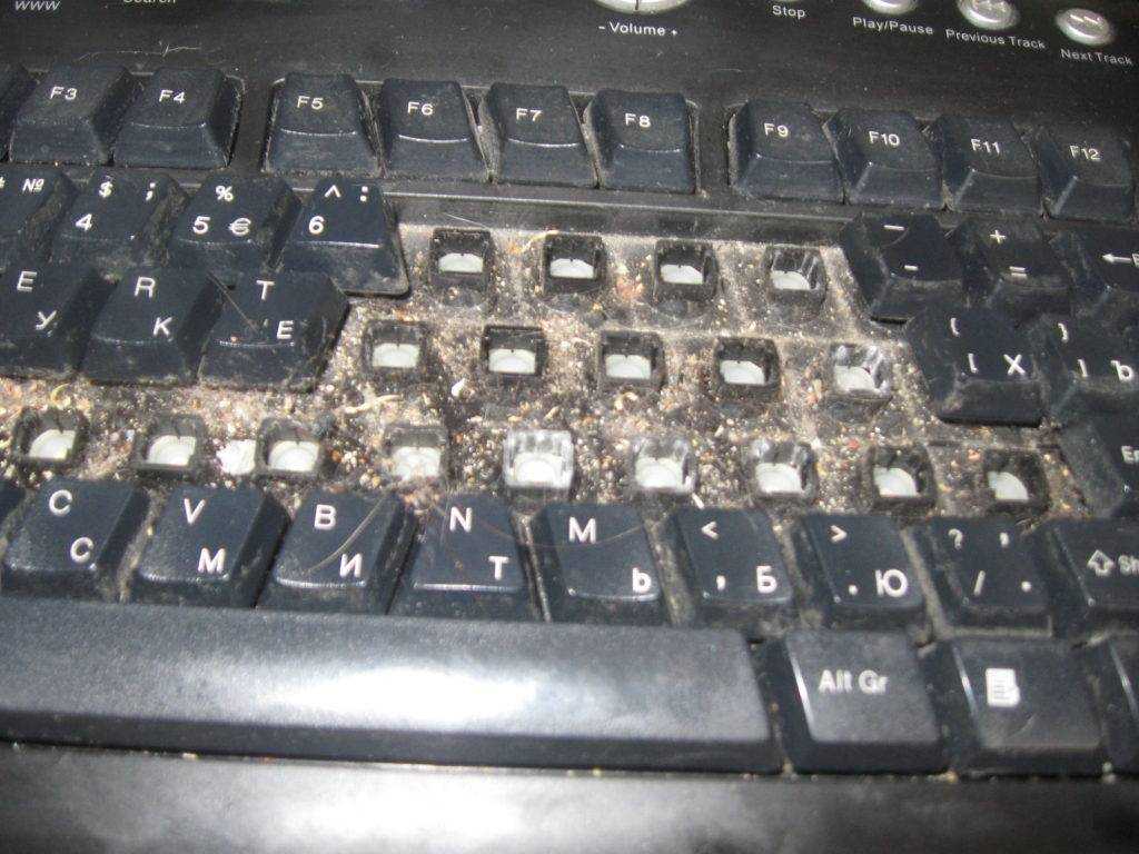 Что делать если не работают некоторые клавиши на клавиатуре?