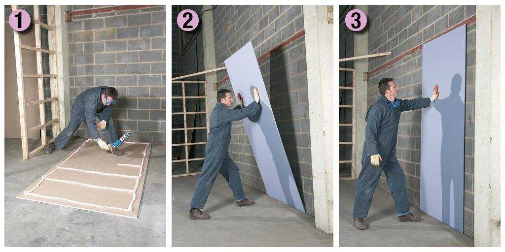 Обшивка стен гипсокартонтом | пошаговая инструкция