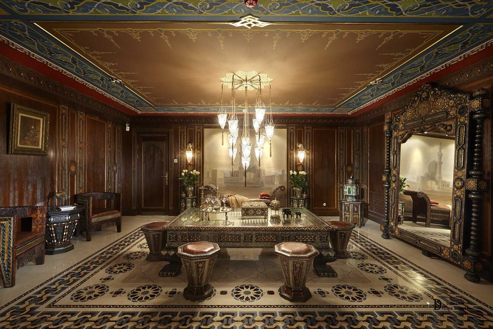 Интерьеры дворцов в марокканском стиле