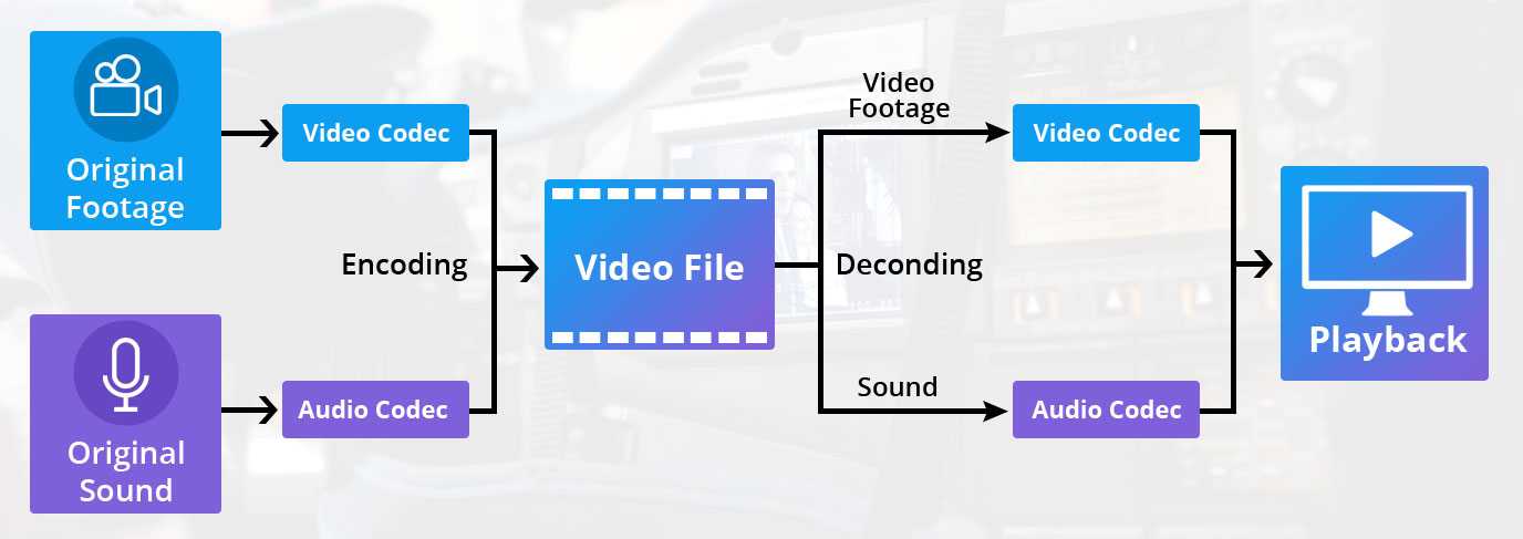 Audio codec. Кодеки. Принцип работы кодеков. Аудио- и видеокодеки. Кодеки для видеозаписи.