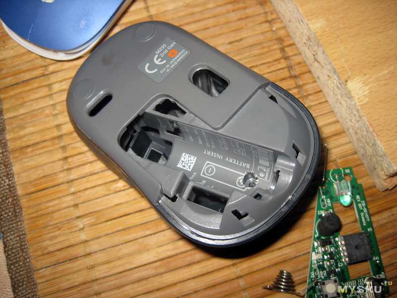 Разборка и ремонт компьютерной мышки - всёпросто