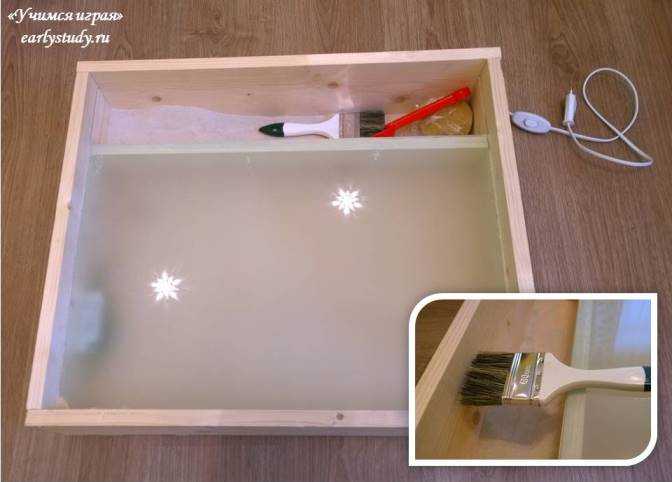 Как сделать световой стол для песка своими руками- инструкция, советы