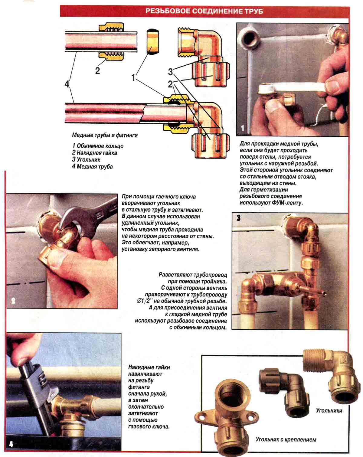 Соединения трубопроводов и виды стыковки труб