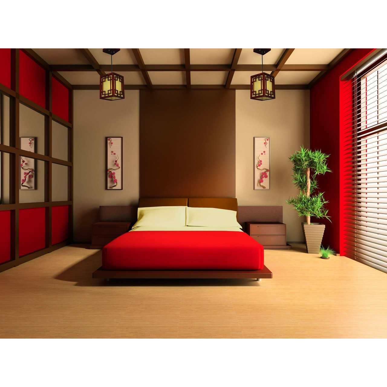 Из этой статьи вы узнаете какие идеи стоит реализовать при оформлении спальни в японском стиле, какие использовать материалы, мебель и цветовые решения