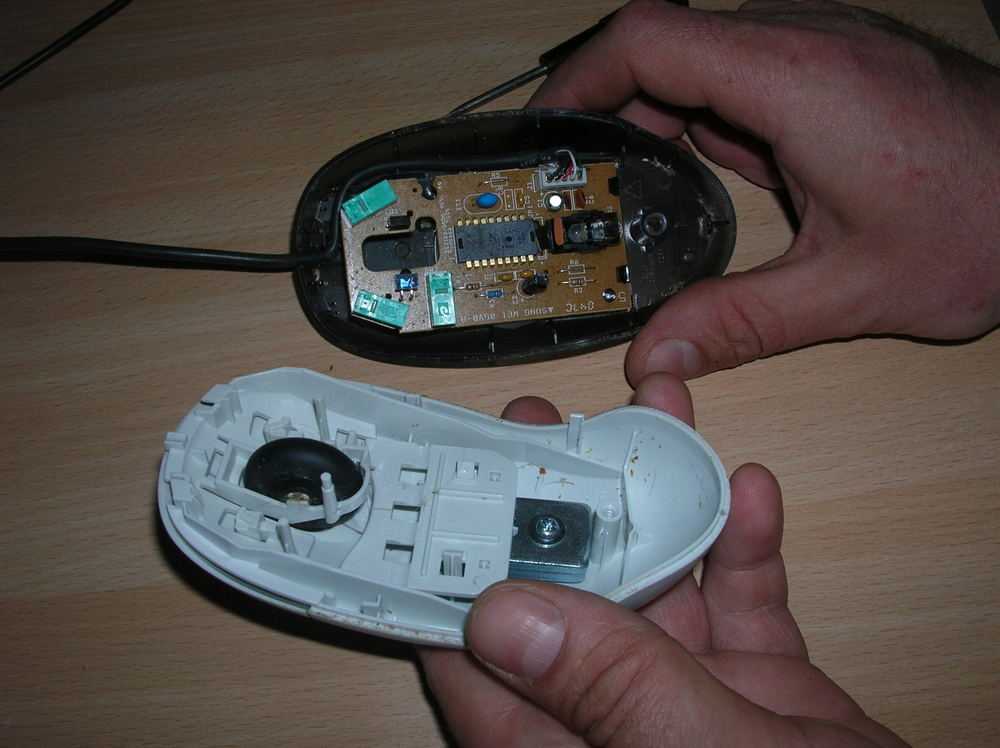 Разборка и ремонт компьютерной мышки